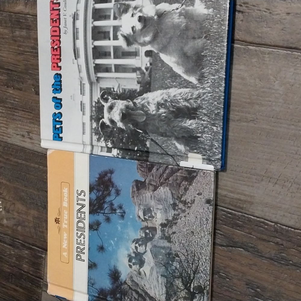2 hardcover president book